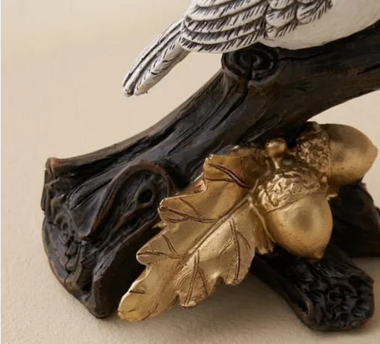 Cute Resin Birds Showpiece Decoration Figurine for Living Room | Collectible for Home Décor 15 Cm